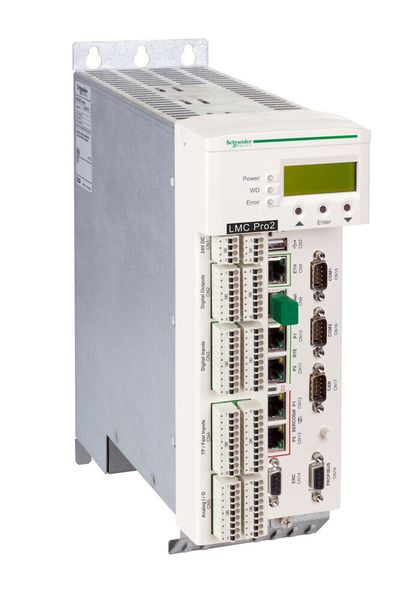 LMC-Controller der Plattform Pac Drive 3 bieten eine skalierbare Leistung für die Synchronisierung von bis zu 130 Servoachsen mit einer Netzwerk-Update-Rate von 1 ms.  (Bild: Schneider Electric)