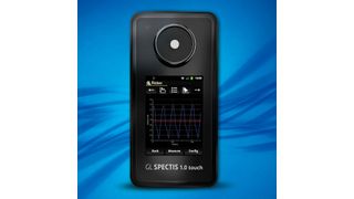 Das Spektrometer GL SPECTRIS für Licht- und Flickermessungen. (GL Optic Lichtmesstechnik)