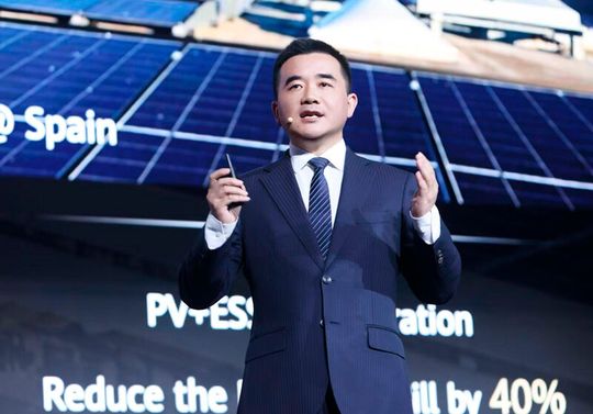 In his speech at the industry convention in Munich, President of Smart PV & ESS Product Line, Huawei Digital Power, Steven Zhou, said the company's strategic focus on grid-forming, integrated solutions that reinforce grid stability to support high renewable penetration in Europe.(Source:  Huawei)