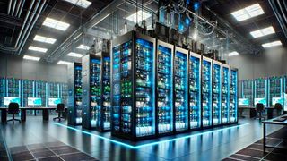 Ein halbes Dutzend KI-Hirne. Supercomputer (Symbolbild) gelten allgemein als Schlüsselfaktor für die Zukunft der Industrie. Damit auch KMU und Start-ups in den Genuss der Rechenleistung kommen können, plant die EU in sechs Ländern den Bau neuer KI-Fabriken. (Bild: B. Rainbar)