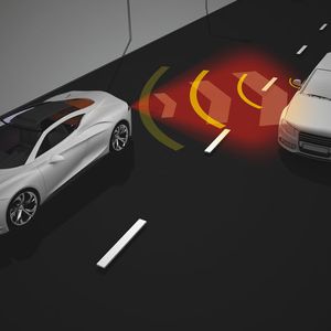 Fahrsicherheit dank LIDAR-Scanning-System.(Bild:  Osram Opto Semiconductors)