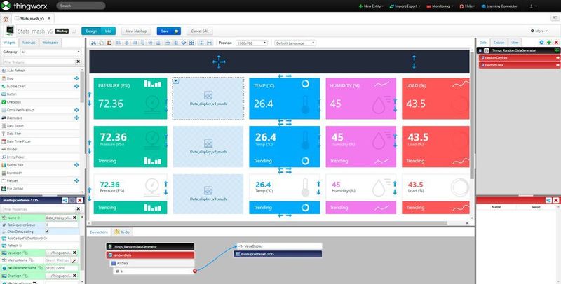 Die neuen Funktionen in Thing-Worx 8 zielen darauf ab, dass die Plattform Entwicklung, Inbetriebnahme und Ausbau von Applikationen für das industrielle IoT schnell und einfach macht. (PTC)