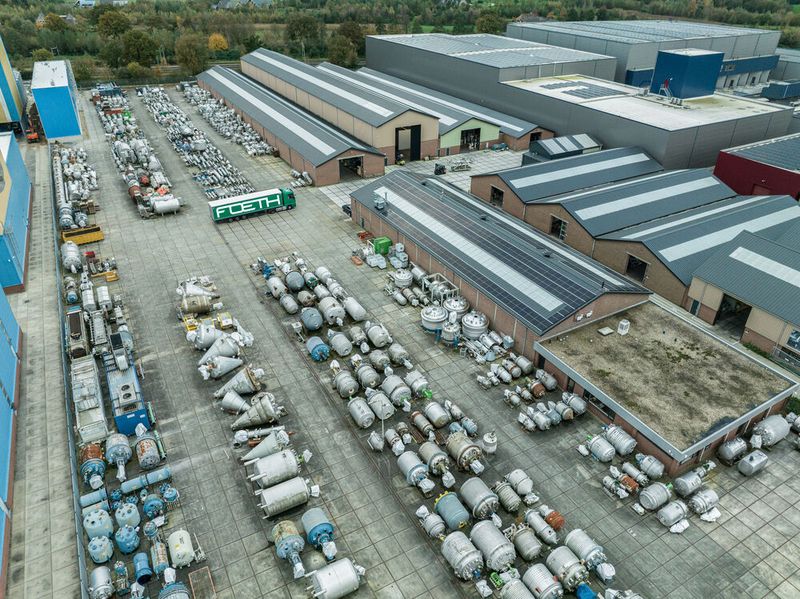 Auf dem 35.000 m² großen Gelände stellt Foeth Prozessmaschinen in Stand. (Bild: Foeth )