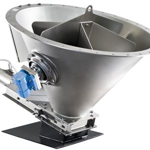Einfache Montage und Wartung zeichnen den Austragsschwingkorb aus.(Bild:  Stanelle)