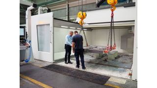 Setting up the FZP42 at Schütz (Source: Zimmermann)