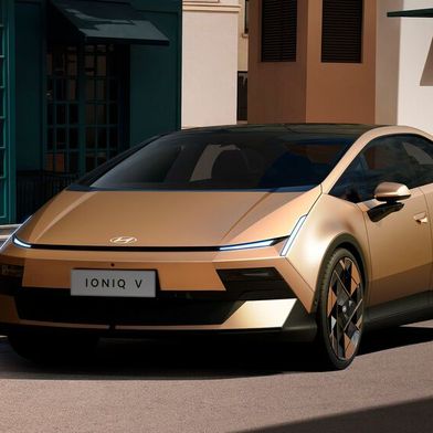 Hyundai zeigt mit dem Ioniq V in Peking eine neue, speziell für den chinesischen Markt entwickelte Elektro-Limousine. (Bild: Hyundai)