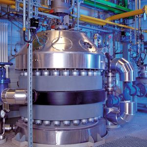 Biazzi-Anlage zur Hydrierung, die am Fraunhofer-Institut für Angewandte Polymerforschung in Schkopau eingesetzt wird.