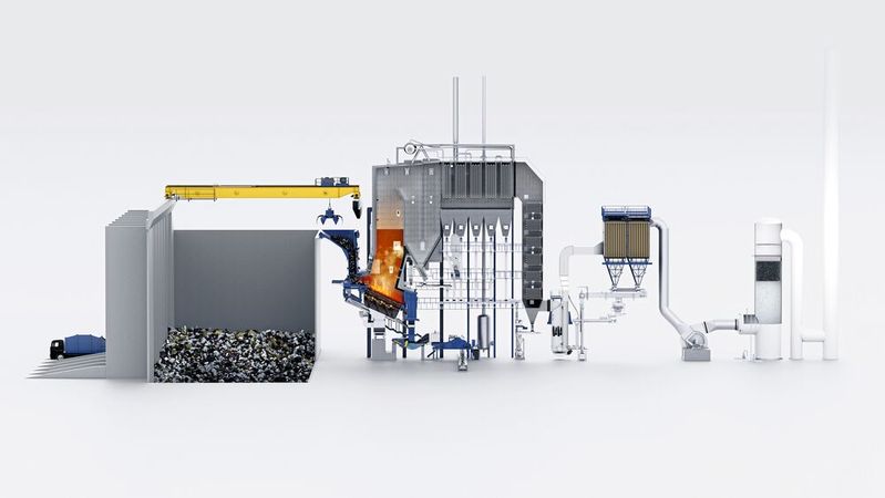 Waste incineration is much more than fire and rust. Whether it's the watermelon season in Azerbaijan or fluctuating waste mixes - for the experts at Munich-based Martin GmbH, such complex factors are part of global daily business.(Image: Martin Ltd.)