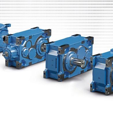 Maxxdrive umfasst vier Produktreihen, die typische Bedarfe in verschiedenen Heavy Duty-Anwendungen adressieren (Bild: Nord Drivesystems)