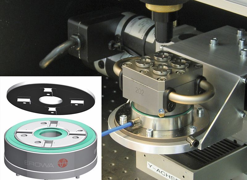Das Fine Tooling System ist ein Spannfutter für kleine Baugrößen. (Bild: Erowa)