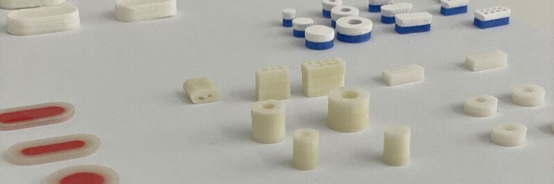 Laxxon hat eine Technologie zur Massenproduktion von strukturierten 3D-Tabletten entwickelt.