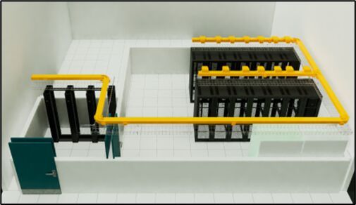 Ein Standortlayout.(Bild:  Panduit)