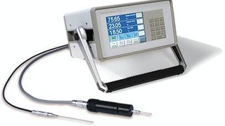 Die Feuchtemessung des Taupunktspiegels 473 der Serie MBW basiert auf  Kondensationstechnologie.  (CiK Solutions )