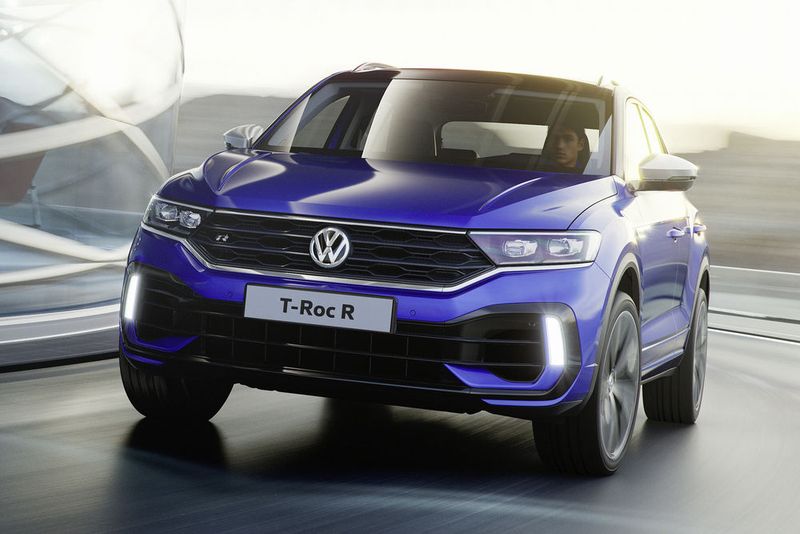 Mit 300 PS unter der Haube: Der VW T-Roc R.  (Volkswagen AG)