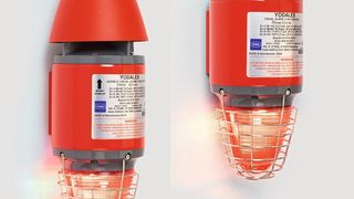 Im Bild: die akustisch-visuellen und visuellen Signalgeräte  YL60 und FL60  (R.Stahl)