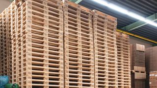 Damit das Krisengebiet Ukraine weiter mit medizinischen Gütern versorgt werden kann, hat Epal Deutschland dem Medikamentenhilfswerk Action Medeor e. V. 500 Paletten spendiert. Doch das ist noch nicht alles... (Bild: Epal Deutschland)