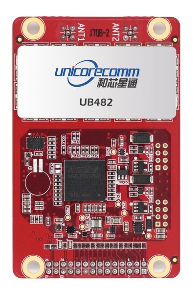Das UB482 eignet sich mit 46 × 71 mm für den Einsatz in kleinen Bauräumen und wird bereits in professionellen beweglichen Anwendungen wie landwirtschaftlichen Maschinen und Flugdrohnen (UAV) eingesetzt. (Bild: Rutronik)