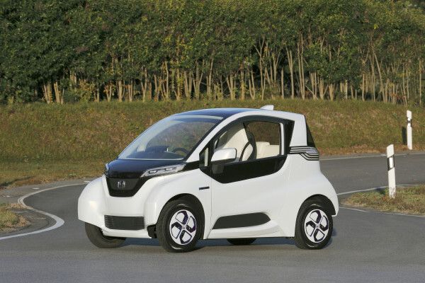 Ein Prototyp des Honda Micro Commuter, wie er 2012 in Tokyo vorgestellt wurde.  (Honda)