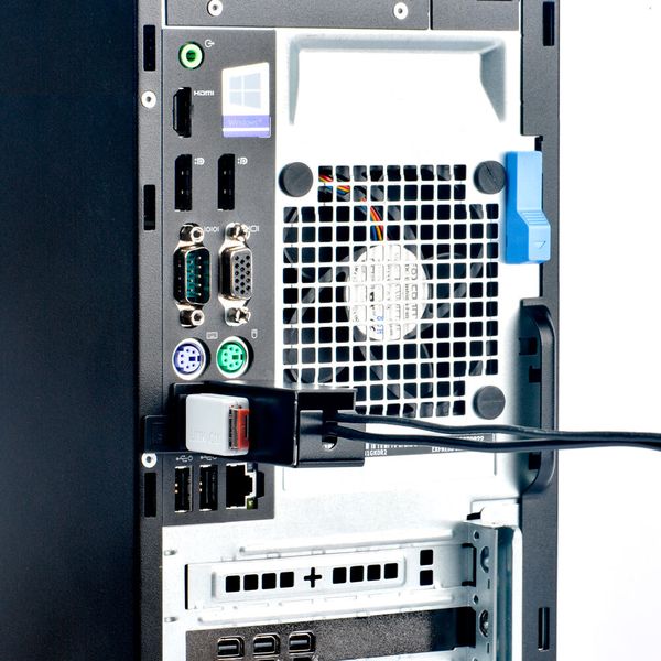 Das Tastatur-Maus-Lock ist ein physisches Cybersicherheitsschloss, das das unbefugte Entfernen angeschlossener USB-Geräte wie Tastatur oder Maus verhindert. (Bild: Smart Light Solutions)