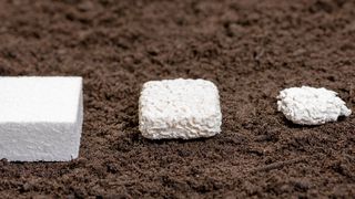 Kaneka stellte auf der K 2019 eine biobasierte und biologisch abbaubare Polymertechnologie vor. (het-fotohuis/ Kaneka)