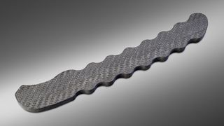 Rohling eines Zielbügels aus kohlefasergefülltem TECATEC  (Bild: Ensinger)