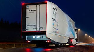 Volvo und Nvidia wollen ein Entscheidungssystem für autonome Nutzfahrzeuge entwickeln.  (Volvo Truck Corporation)