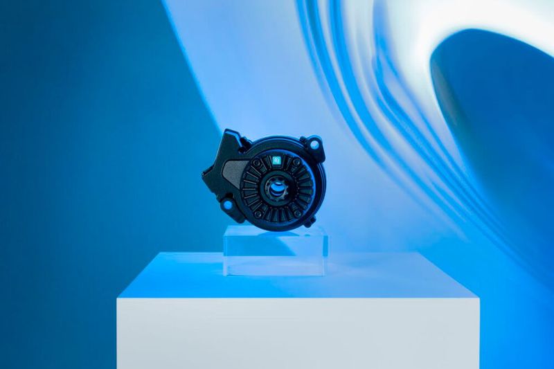 Das Herzstück des E-Bike-Antriebssystems ist die 1850 g leichte HPR50 Drive Unit mit der patentierten Harmonic-Pin-Ring-Technologie. (Bild: Julian Mittelstaedt/TQ)