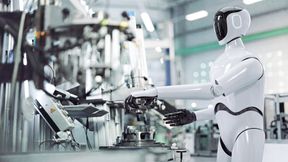 Physical AI schafft die Grundlage für den flexiblen Einsatz humanoider Roboter bei unterschiedlichen Aufgaben in der industriellen Fertigung. (Bild: Schaeffler)