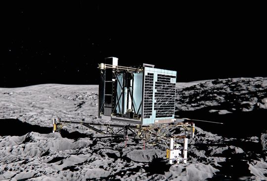 Im Lander Philae trotzen 14 Antriebssysteme von Faulhaber erfolgreich den harschen Bedingungen von 10 Jahren Reisezeit im Vakuum und bei Tiefsttemperaturen. (Bild:  Dr. Fritz Faulhaber)