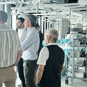 Un des points forts de l'Innovation Tour, toujours apprécié des participants, est la visite de sites technologiques en rapport avec le thème de la journée.(Source :  FSRM)