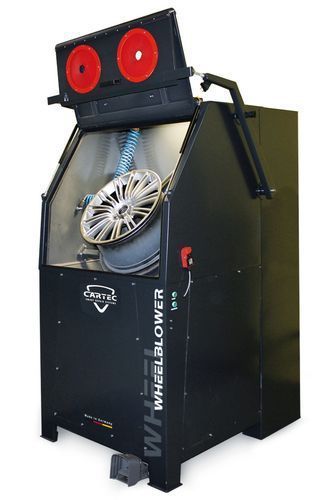 Der kompakte Wheel-Blower findet überall einen Platz (Foto: Cartec)