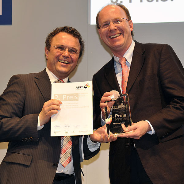 Den zweiten Preis in der Kategorie Daten erhielt die Bayerische Staatsbibliothek für B3Kat  (Foto: Apps für Deutschland)