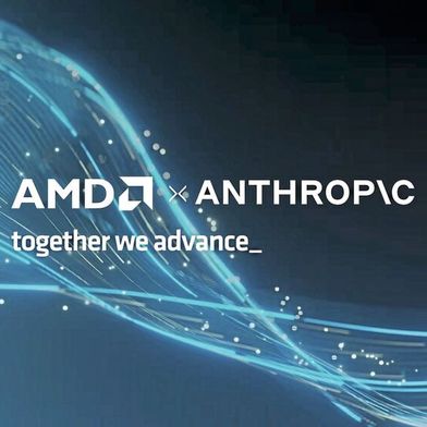 California AI cooperation: Anthropic will use AMD server systems with an energy requirement of up to two gigawatts in the future. (Image:AMD)