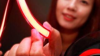 Flexibel wie Gummi: LG Innotek hat das LED-Modul Nexlide-HD speziell für den Einsatz im Fahrzeug entwickelt. (LG Innotek)