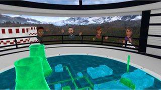 Ein VR-Simulationsspiel von Kaspersky versetzt Führungskräfte in die IT-Sicherheitsabteilung eines Kraftwerkes. (Bild: Kaspersky)