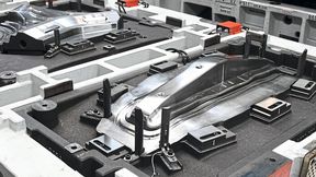 Bei diesem Doppelwerkzeug (Innenteil BMW) hat sich SWZ über das digitale Tuschieren mehrere Tage Schleifarbeit gespart. (Bild: SWZ/Autoform)