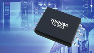 Gate-Treiber-Optokopplers in einem flachen SO8L-Gehäuse liefert am Ausgang einen Spitzenstrom von 2,5A. (Toshiba)