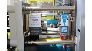 Precision mould of Triwefo with Mold-Guide-access – exhibited by Boy at Fakuma (Source: Dr. Boy)