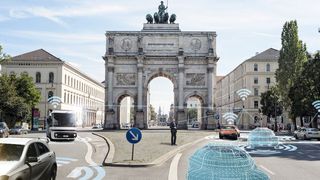 Im Projekt Easyride wird ein Leitfaden zur Vorbereitung auf das Autonome Fahren erarbeitet – am Beispiel der Modellstadt München.  (Easyride)