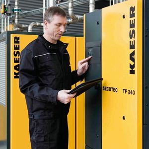 Bild 1: Moderne Trocknungsverfahren, wie die des Secotec TF mit Latentspeichersystem, sparen massiv Energiekosten und Platz.