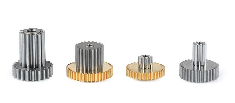 Die Präzisionsverzahnungen erreichen Qualität 6 nach DIN 58405. Geradverzahnungen werden bis Modul 1,0 bei maximalem Durchmesser von 20 mm gefertigt. (Faulhauber)