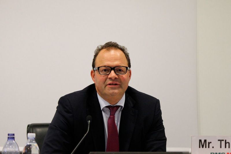 Christian Thönes, member of the DMG Mori board. (Schulz)