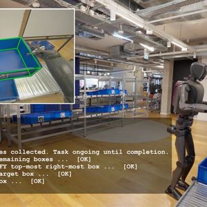 MenteeBot demonstrates the fully autonomous execution of a task, including scene perception, movement (navigation and locomotion), finding and locating objects (detection and localization), grasping (capturing), and manipulating objects (handling).(Image: Mentee)