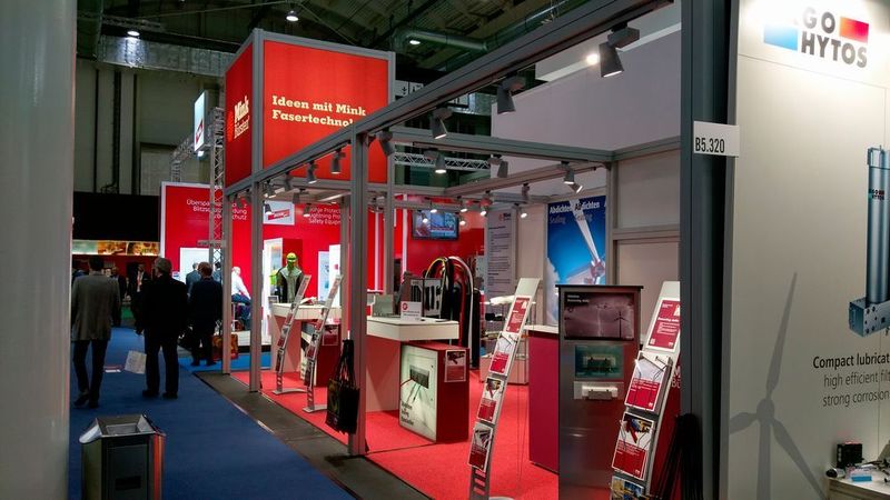 Impressionen von der Wind Energy 2016 in Hamburg. (Richter/konstruktionspraxis)