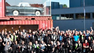 93 Teilnehmer zählte die diesjährige Motorradtour. (Bild: Fabien Pfeiffer)