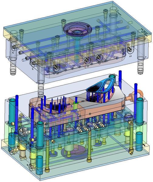 Schnell zu gebrauchen: In wenigen Wochen stand die Konstruktion für die Werkzeuge mit dem neuen CAD/CAM-System CimatronE. (Archiv: Vogel Business Media)