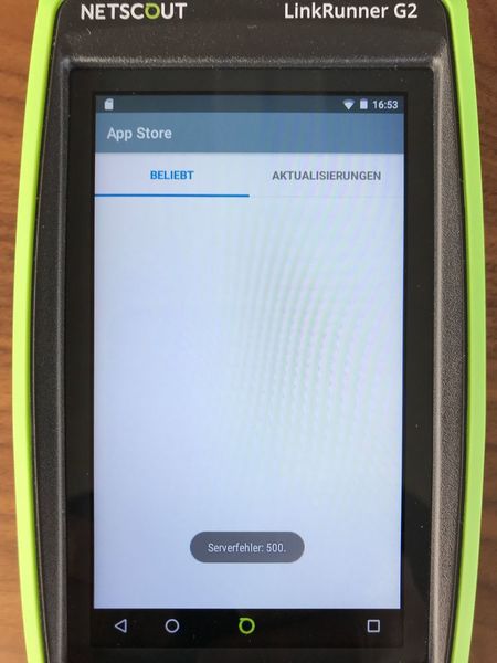 In den Netscout-eigenen App-Store gelangt man erst, wenn man das Gerät mit einem aktiven Link-Live-Account verknüpft hat. Dann stehen hier zahlreiche sehr nützliche Apps zur Auswahl bereit. (VIT)