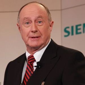 So überrascht war er gar nicht: Anton S. Huber, CEO der Siemens-Division Industry Automation, bei einer Siemens-Pressekonferenz. Beim Thema Industrie 4.0 allerdings vertritt er teilweise skeptische Positionen.