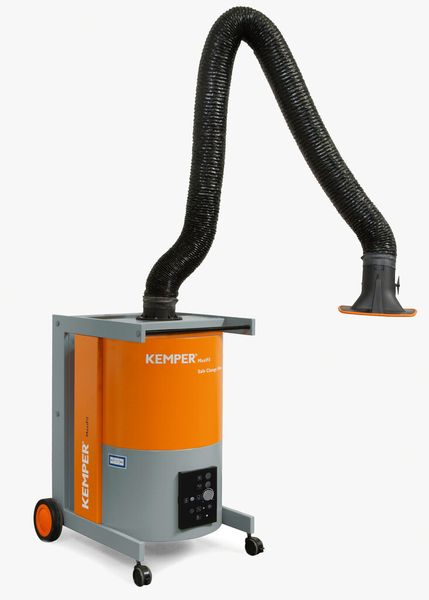Der MaxiFil ist mit einer Größe von 790 mm × 815 mm × 1500 mm mobil und flexibel einsetzbar. (Bild: Kemper)