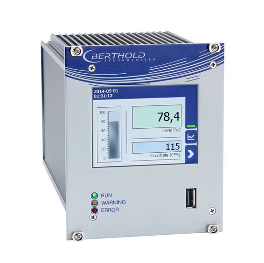 Erweiterte Funktionen zur Selbstdiagnose und Überwachung sorgen zudem für höchste funktionale Sicherheit der Füllstandsmessung im Betrieb. (Bild:  Berthold Technologies)